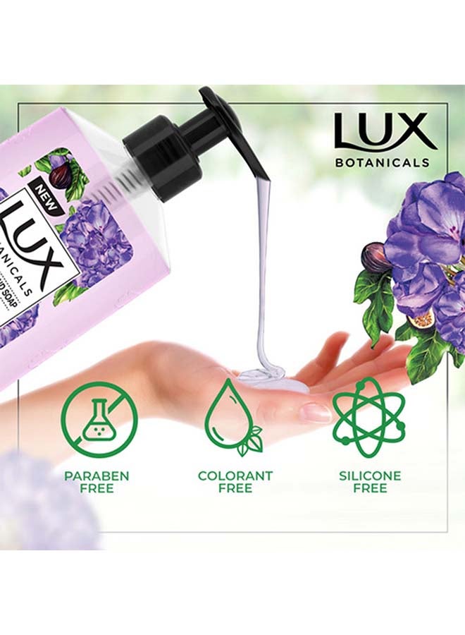 Lux Fig Extract & Geranium Oil Hand Wash, 250ml  - Image 3