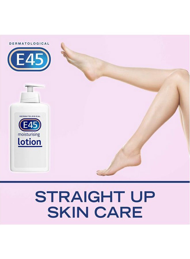 e45 - Dermatological Moisturising Treatment Lotion For Dry Skin Conditions 500ml - Image 1