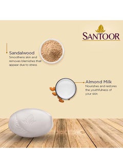 Santoor White Soap 175grams  - Image 3
