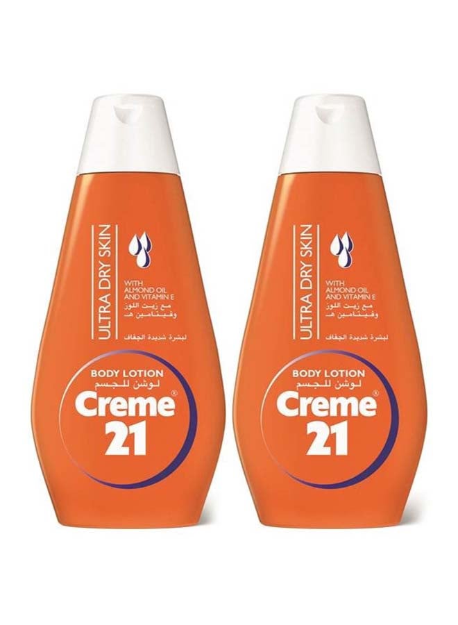 Creme 21 Pack Of 2 Body Lotion 400ml - Image 3