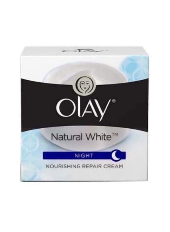 Olay Natural White Night Nourishing Repair Cream 50grams - Image 3
