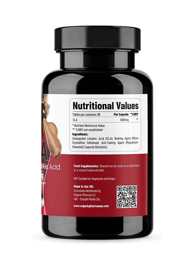 ORGANIC ZONE - CLA Conjugated Linoleic Acid, 1000 Mg 90 Capsules - Image 1