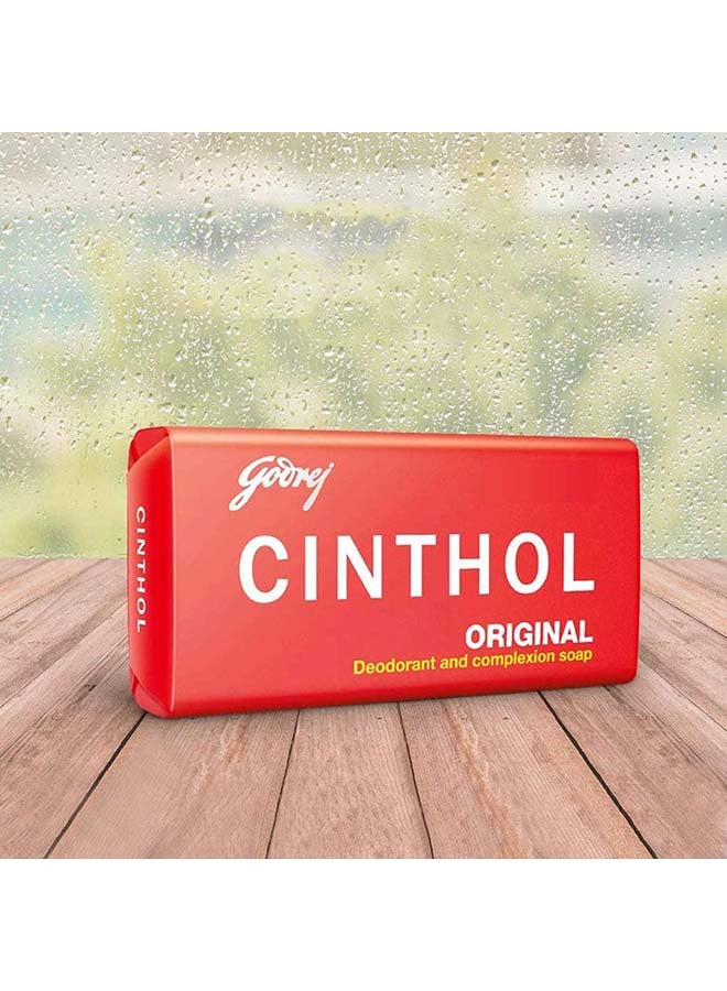 Cinthol - Original Deodorant And Complexion Bath Soap 100g Pack of 6 - Image 1
