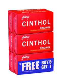 Original Deodorant And Complexion Bath Soap 100g Pack of 6