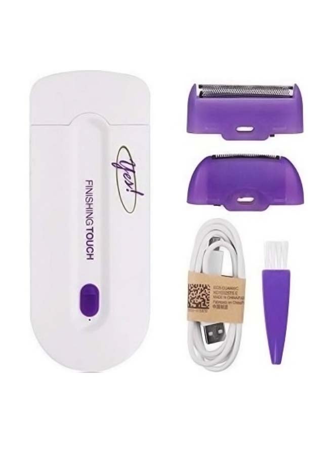 Generic Rechargeable Finishing Touch All Body Facial Hair Remover White  - Image 1