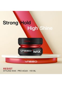 VASSO EVOLUTION Pro Aqua Resist Hair Styling Wax 150ml  - Image 3