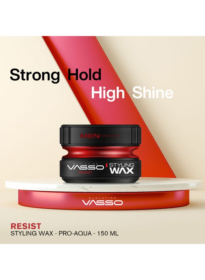 VASSO EVOLUTION - Pro Aqua Resist Hair Styling Wax 150ml - Image 1