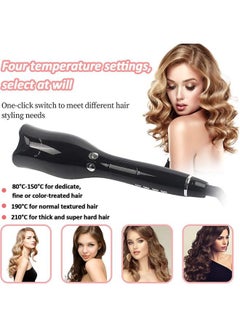 XiuWoo Automatic Professional Rotating Curling Hair Curler Multicolour  - Image 3
