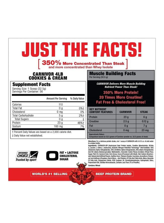 MUSCLEMEDS Carnivor Beef Protein Isolate Powder  - Image 3