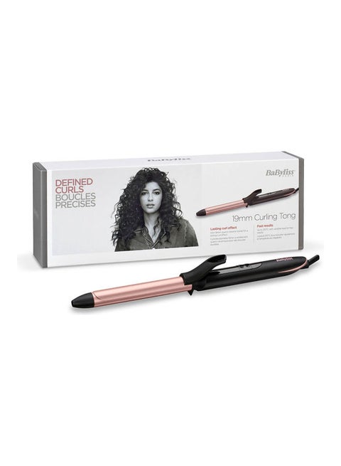 Curling  Iron 19 Mm Barrel Rose Quartz