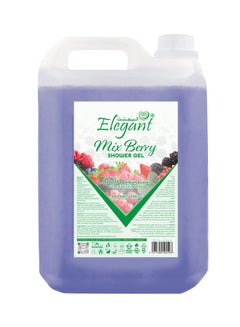 Elegant Mix Berry Shower Gel with Moisturizing Effect Purple 5Liters  - Image 1
