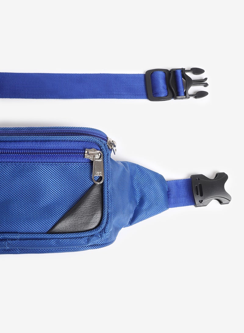 Noon East - Elegant Waist Pouch Bag With Adjustable Strap Blue - Image 1