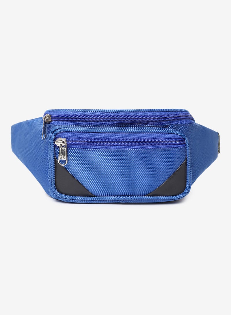 Noon East - Elegant Waist Pouch Bag With Adjustable Strap Blue - Image 1