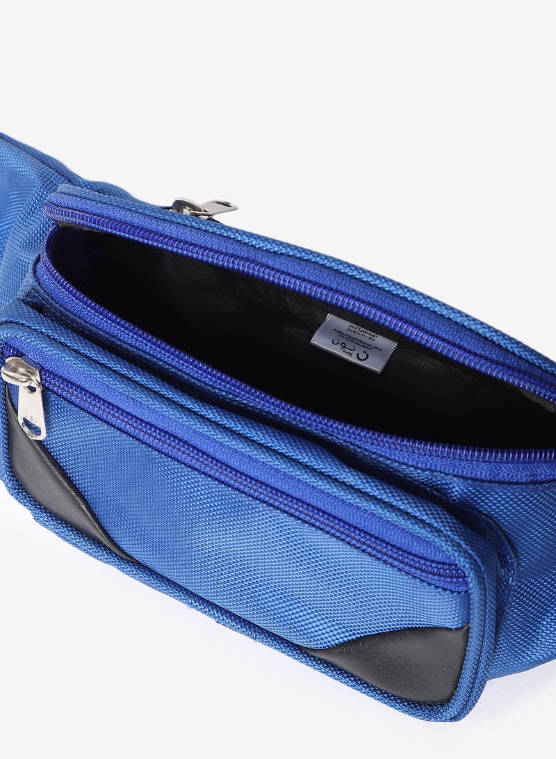 Noon East - Elegant Waist Pouch Bag With Adjustable Strap Blue - Image 1