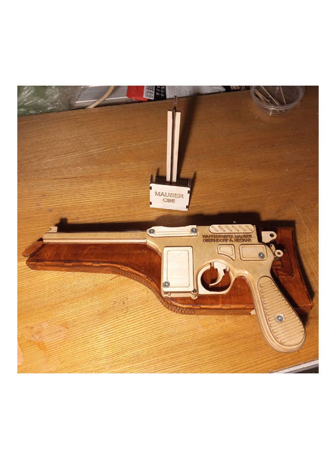 Generic - Laser Cut Mauser C96 Pistol Toy Gun - Image 1