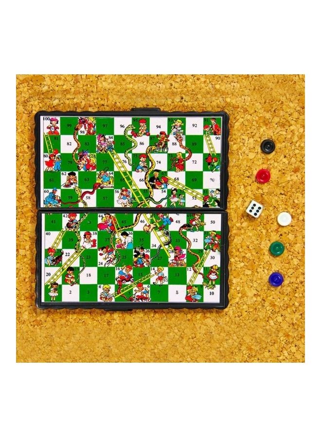 MARGOUN Magnetic Foldable Snakes And Ladder Board Game - Image 2