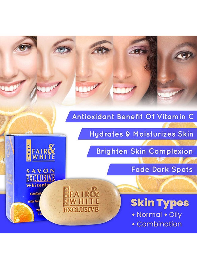 Fair and White - Savon Exclusive Whitenizer Vitamin C Exfoliating Soap 200grams - Image 1