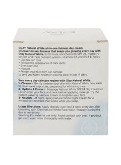 Natural White All-In-One Fairness Day Cream With Mulberry Extract, 100g - v1638710093/N11293850A_3