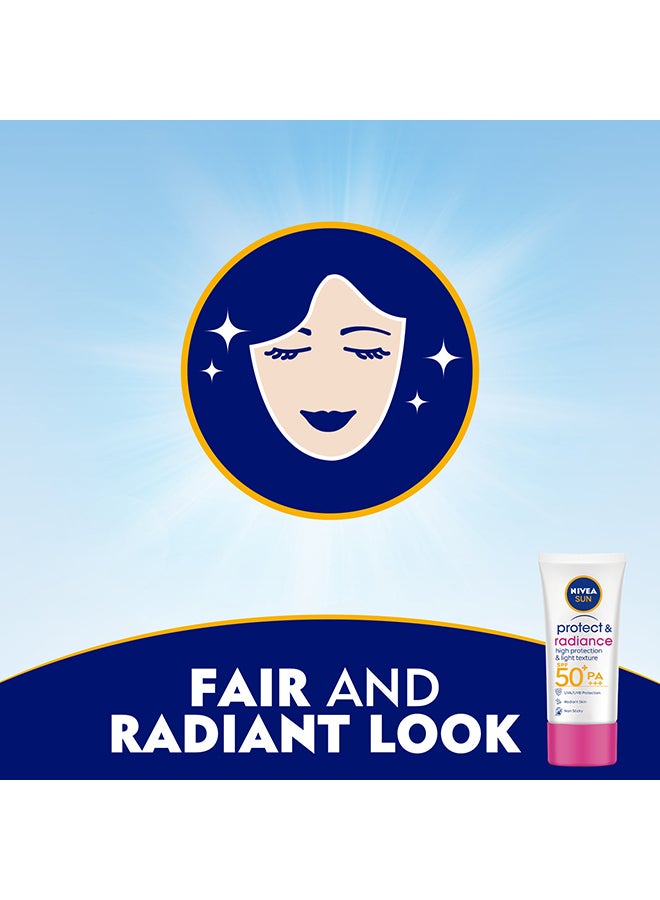 نيفيا - كريم حماية للوجه واقي من أشعة الشمس SPF 50 50ملليلتر - Image 1