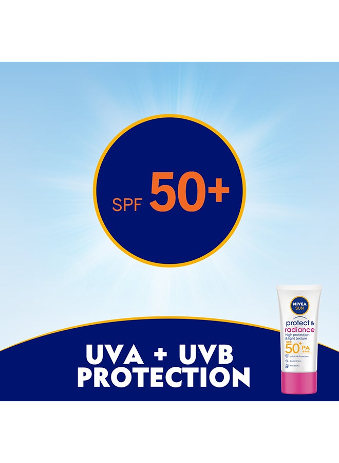 نيفيا - كريم حماية للوجه واقي من أشعة الشمس SPF 50 50ملليلتر - Image 1