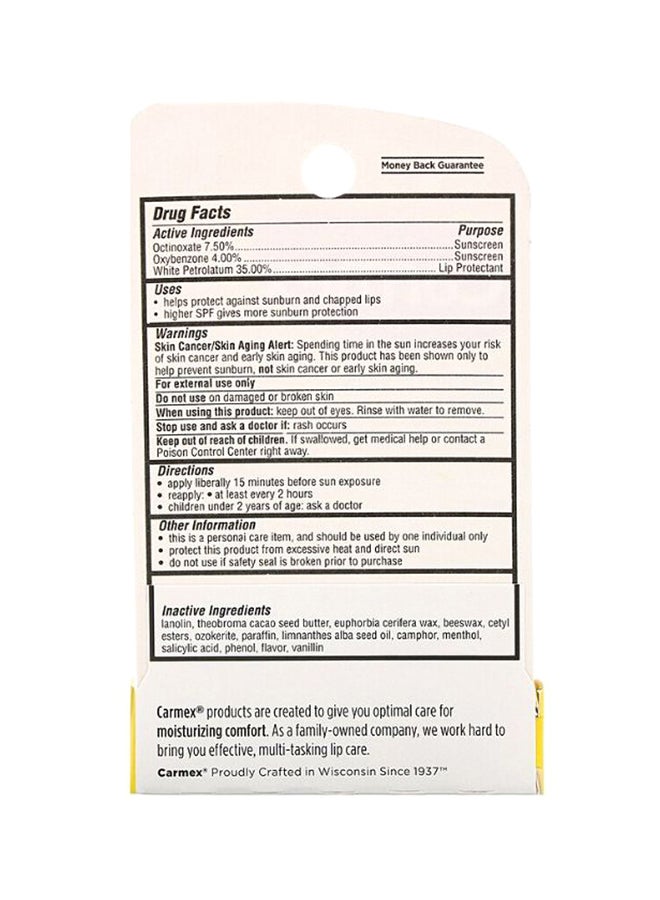 CARMEX Pack Of 3 Classic Medicated Lip Balm 3 x 4.25grams - Image 3