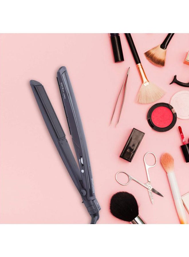 Wet And Dry Slim Hair Straightener Black