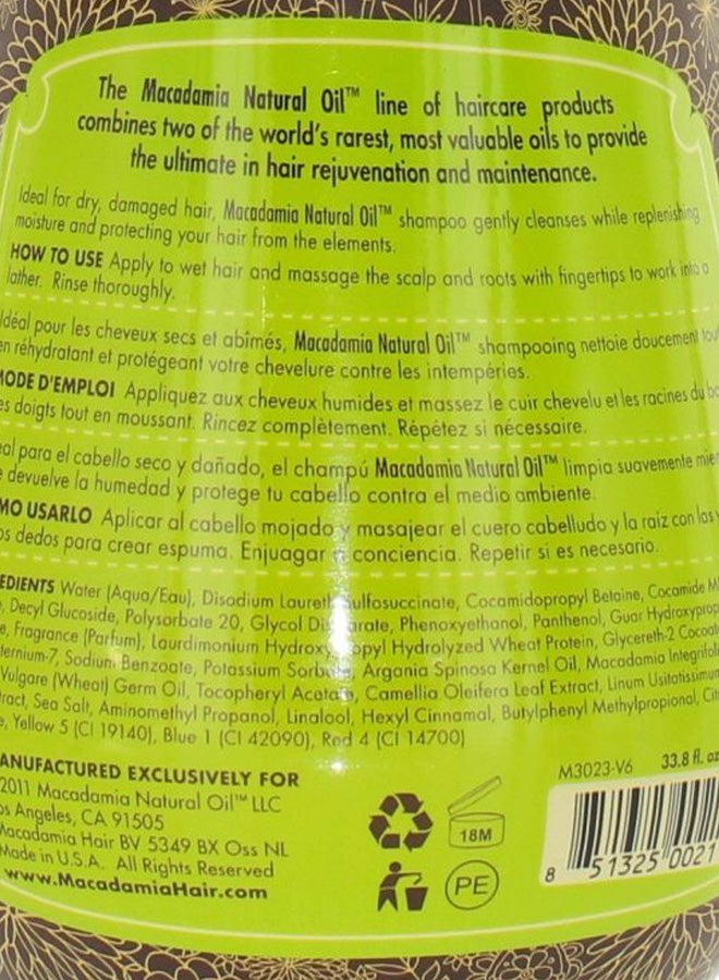 Macadamia - Rejuvenating Shampoo 1000ml - Image 1