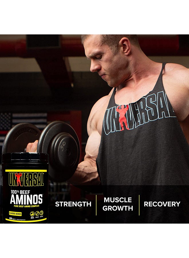 UNIVERSAL NUTRITION - 100% Beef Amino 200 Tablets - Image 1