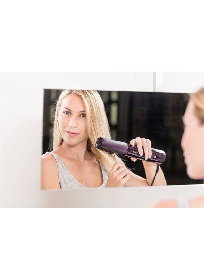 babyliss - Babyliss Brushing 1000 Air Brush 2736SDE With 4 Attachments Purple - Image 1