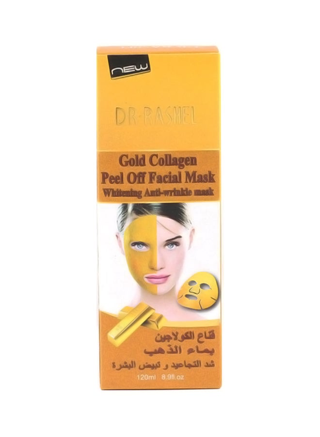 DR. RASHEL - Gold Collagen Peel Off Anti Aging Facial Mask Gold 120ml - Image 1