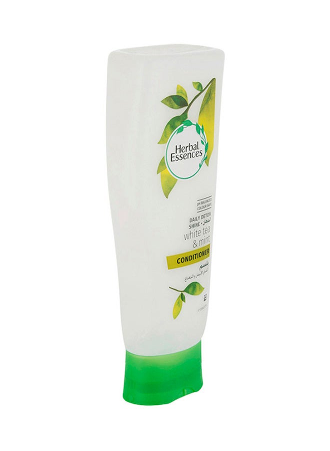 Herbal Essences - Daily Detox Shine White Tea And Mint Conditioner White 360ml - Image 1