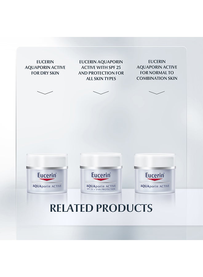 Aquaporin Active With SPF25 And Uva Protection Cream 50ml