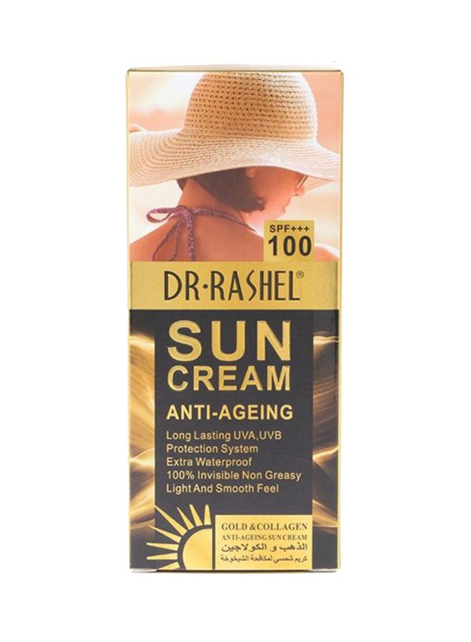DR. RASHEL - Anti-Ageing Sun Cream SPF100 80grams - Image 1