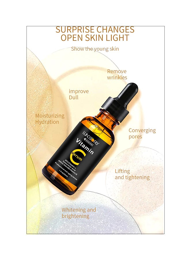 Lundborly Vitamin C Serum With Hyaluronic Acid 30ml - Image 4
