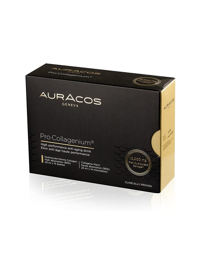 Auracos Pack of 14 - Pro Collagenium High Performance Anti Aging Drink - Image 3