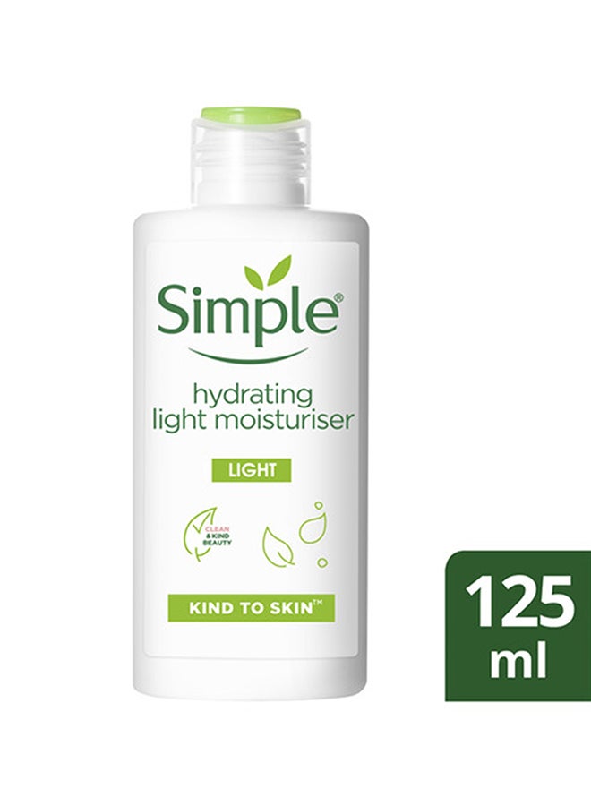 simple Face Cream For Sensitive Skin Hydrating Light Moisturiser 125ml  - Image 3