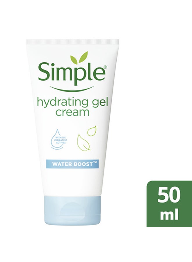 simple Waterboost Face Cream Hydrating Gel Long Lasting Deep Hydration 50ml - Image 3