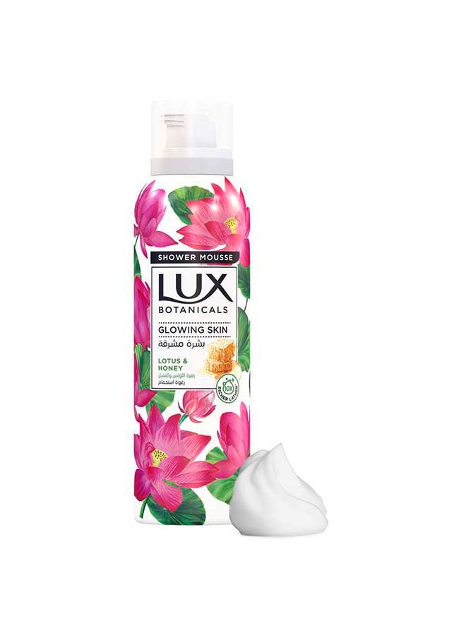 Lux Perfumed Shower Foam for Glowing Skin Lotus And Honey 200ml - Image 4