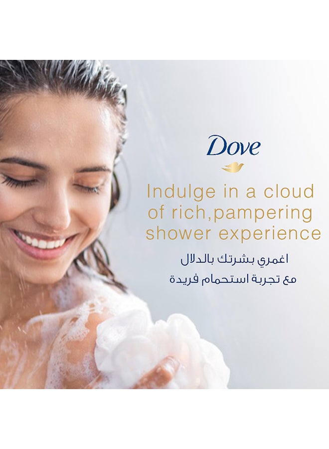 Dove - Shower Mousse With Rose Oil 200ml - Image 1