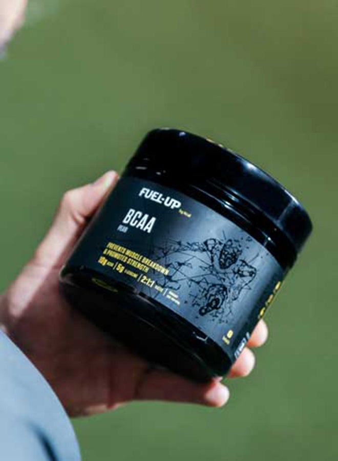 FUEL-UP by Kcal - BCAA - Pear - 10g of BCAA's per serving - 5g Leucine - 2:1:1 Ratio 325 Grams - Image 1