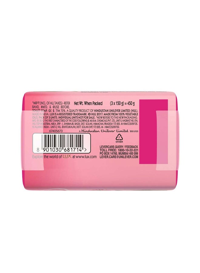 Lux - Soft Rose Soap Bar - French Rose And Almond Oil Extract Pack of 5 + 1 Free 6 x 170grams - Image 1