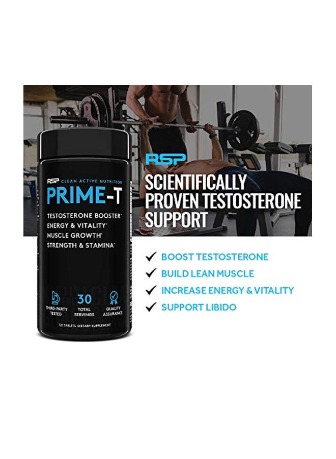 RSP Nutrition Testosterone Booster - 120 Tablets  - Image 4