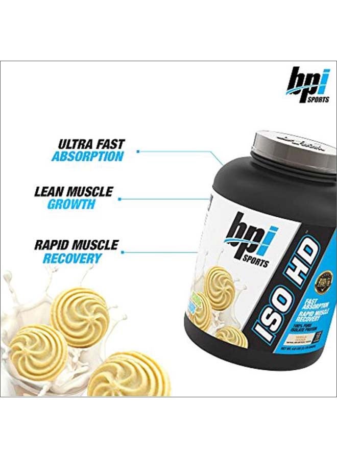 BPI SPORTS ISO HD Dietary Supplement - Vanilla Cookie - Image 3