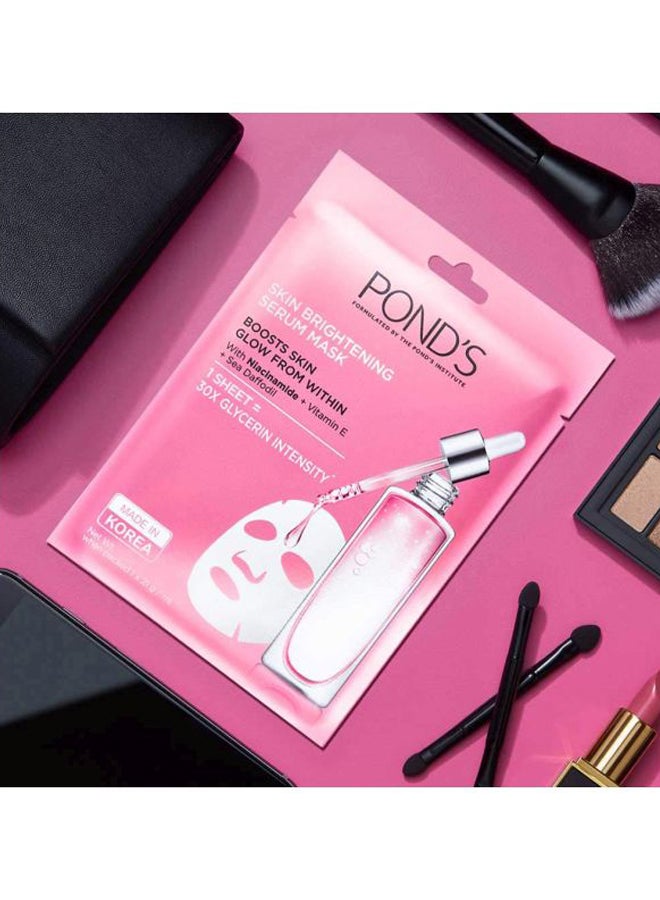 Pond's - Skin Brightening Serum Face Mask 21grams - Image 1