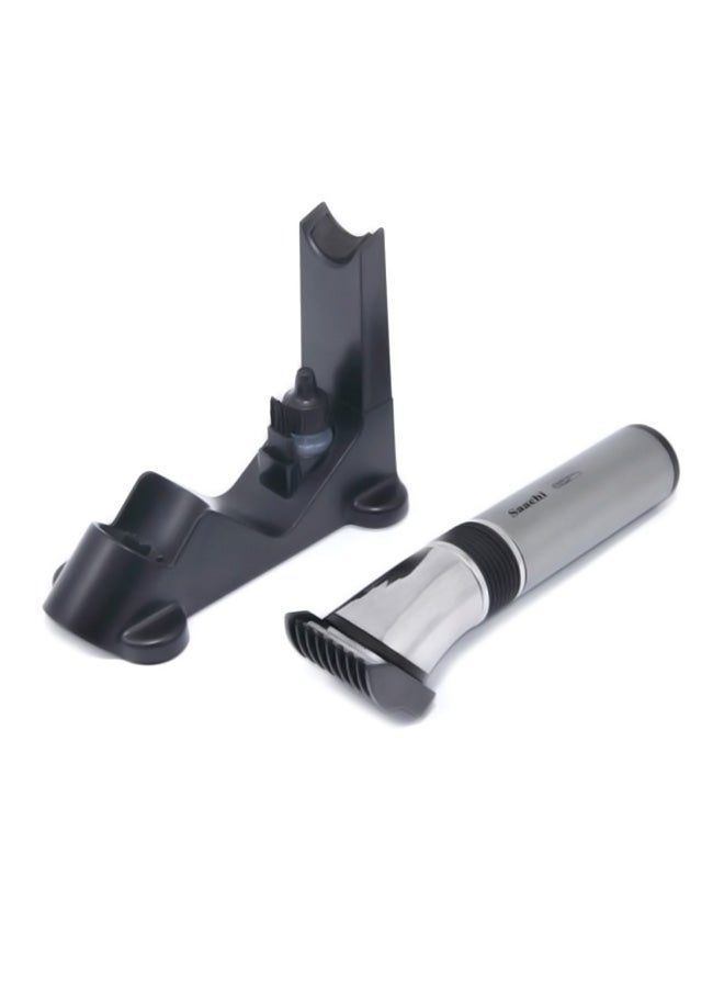 Saachi - Waterproof Hair Trimmer With Charging Stand Grey - Image 1