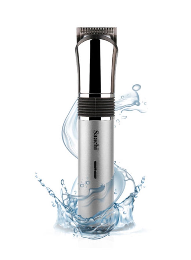 Saachi - Waterproof Hair Trimmer With Charging Stand Grey - Image 1