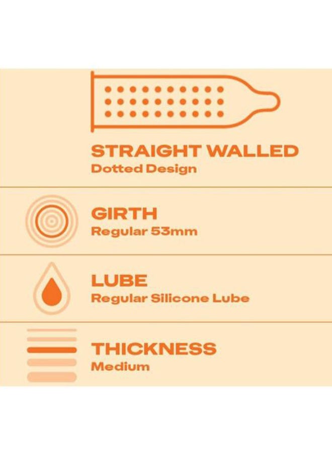 Durex - 100-Piece Extra Dots Condom Set - Image 1