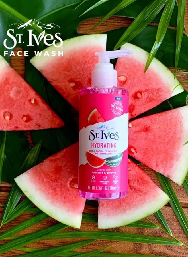 ST. Ives - Hydrating Daily Facial Cleanser With Watermelon Extracts 200ml - Image 1