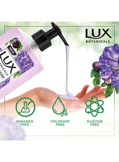 Lux Botanicals Perfumed Hand Wash  Fig Extract And Geranium Oil 500ml  - Image 5