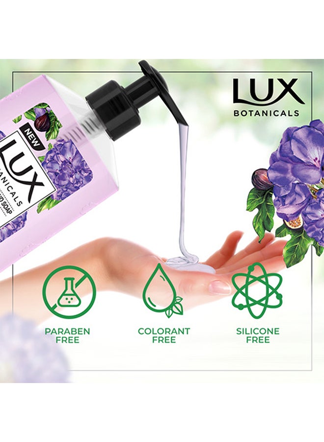 Lux Botanicals Perfumed Hand Wash  Fig Extract And Geranium Oil 500ml  - Image 5